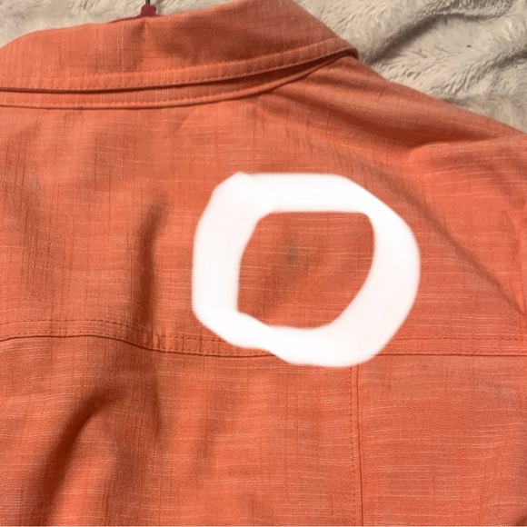 Sharagano Trendy Valencia Orange and Gold Dress Size 16 - Picture 3 of 10